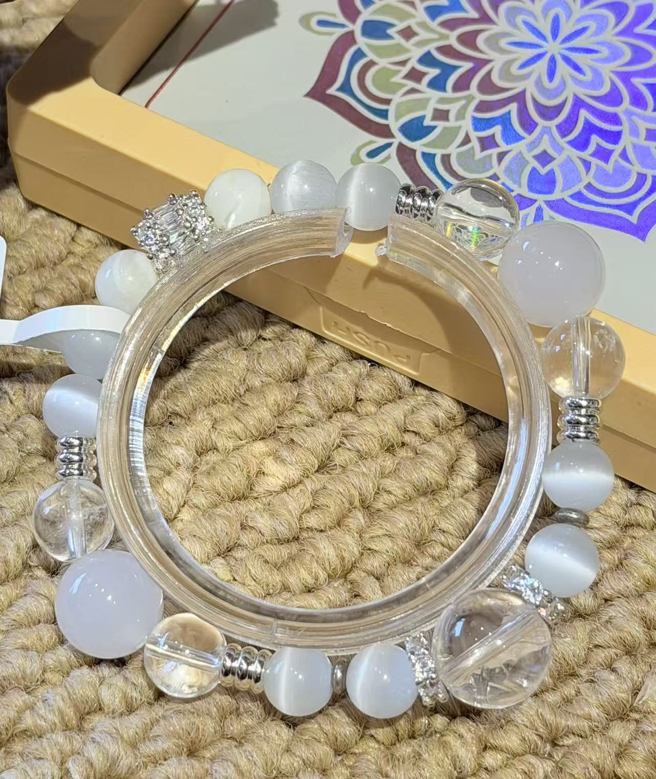 Graceful Path Beaded Blessing Bracelet – Image 1