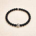 Black Beaded Bracelet | Style XYZT0752 - product image 1
