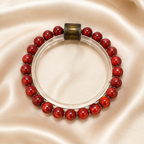 Cinnabar Beaded Bracelet | Traditional Gift — product image 1
