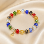 Colorful Crystal Beaded Bracelet — product image 1