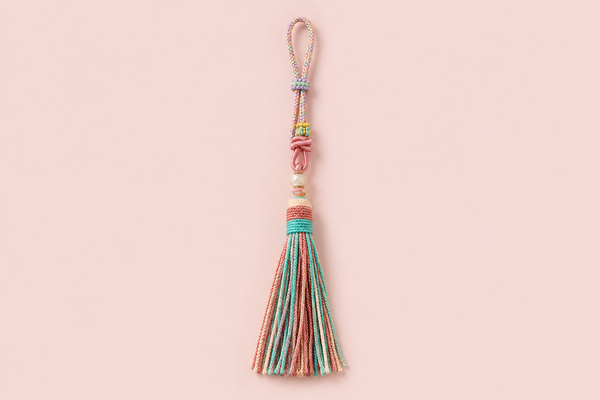 Colorful Woven Tassel Pendant Charm