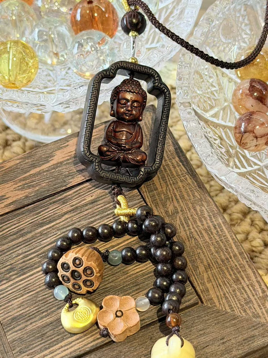 Grounded Path Travel Blessing Car Charm