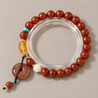 Steady Path Beaded Blessing Bracelet - studio image