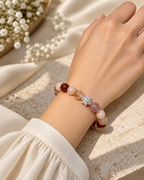 Sacred Path Beaded Bracelet - studio image