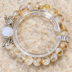 Golden rutile quartz bracelet product view