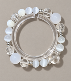 Graceful Path Beaded Bracelet - studio image