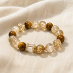Golden Crystal Beaded Bracelet - product image 2