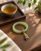 Serene Path Beaded Bracelet - studio image