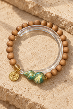 Old-Mountain Sandalwood and Lacquer Bracelet - product photo