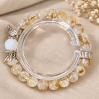 Golden rutile quartz bracelet product view