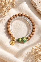 Old-Mountain Sandalwood and Lacquer Bracelet - product photo
