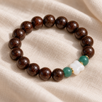Peaceful Journey Beaded Blessing Bracelet - studio image