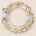 Golden rutile quartz bracelet product view