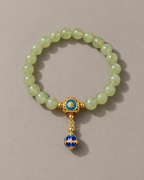 Serene Path Beaded Bracelet - studio image