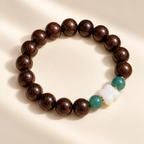 Peaceful Journey Beaded Blessing Bracelet - studio image