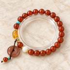 Steady Path Beaded Blessing Bracelet - studio image