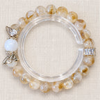 Golden rutile quartz bracelet product view