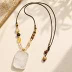 Quiet Path Symbolic Pendant - studio image