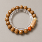 Centered Journey Beaded Blessing Bracelet - studio image