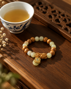 Radiant Path Beaded Bracelet - studio image