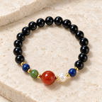 Black Beaded Bracelet | Style XYZT0458 - product image 2