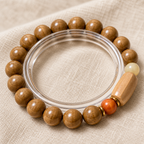 Centered Journey Beaded Blessing Bracelet - studio image