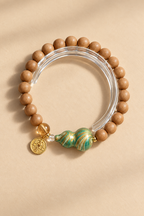 Old-Mountain Sandalwood and Lacquer Bracelet - product photo