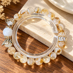 Golden rutile quartz bracelet product view