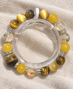 Thoughtful Path Beaded Bracelet - studio image