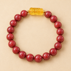 Red Beaded Pixiu Bracelet | Meaningful Gift - product image 1