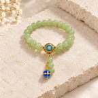 Serene Path Beaded Bracelet - studio image