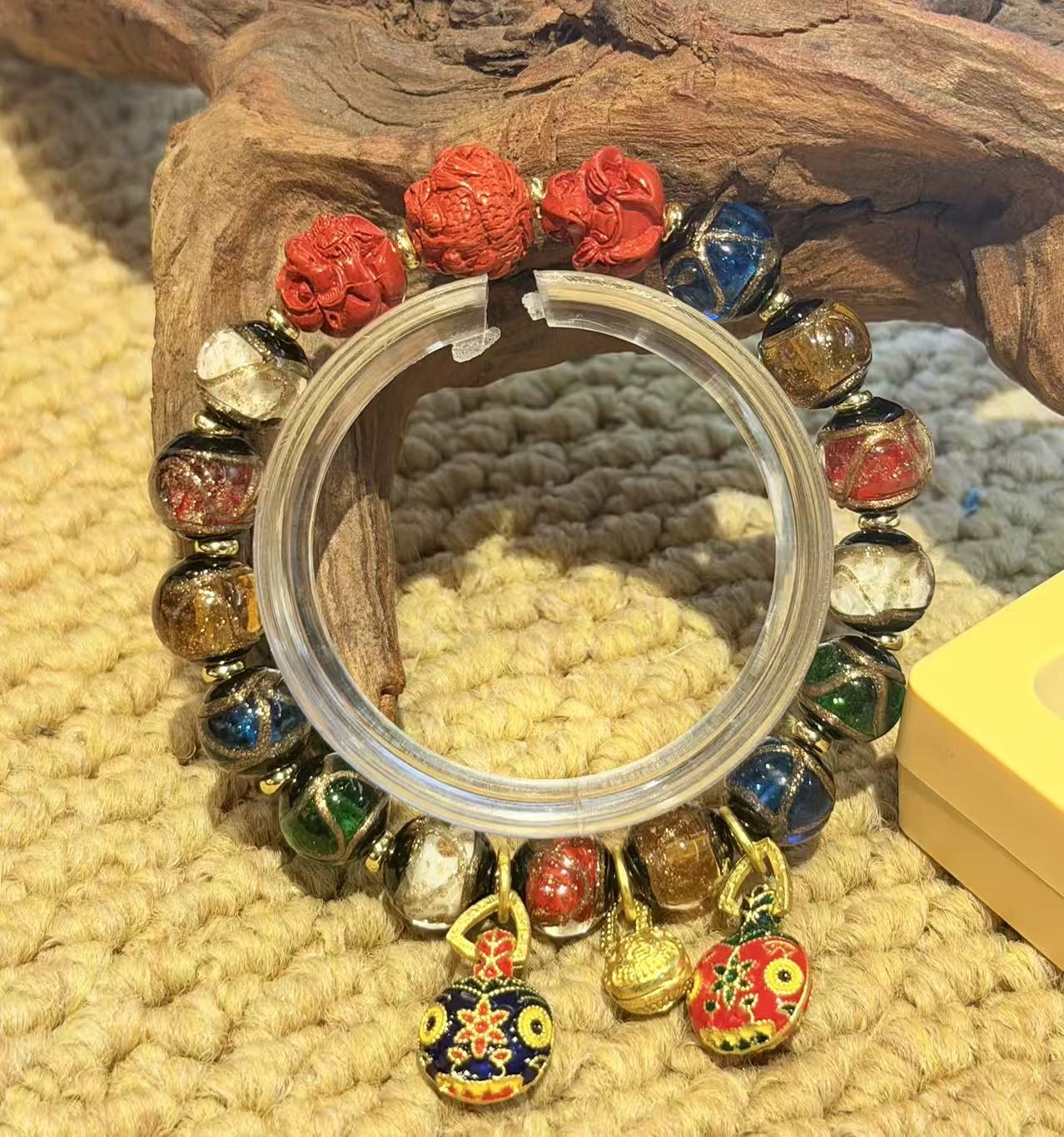 Grounded Path Beaded Blessing Bracelet – Image 1