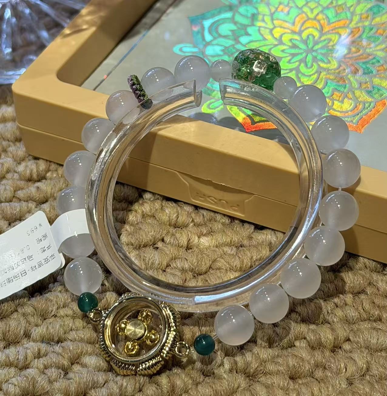 Mindful Spirit Beaded Blessing Bracelet – Image 3