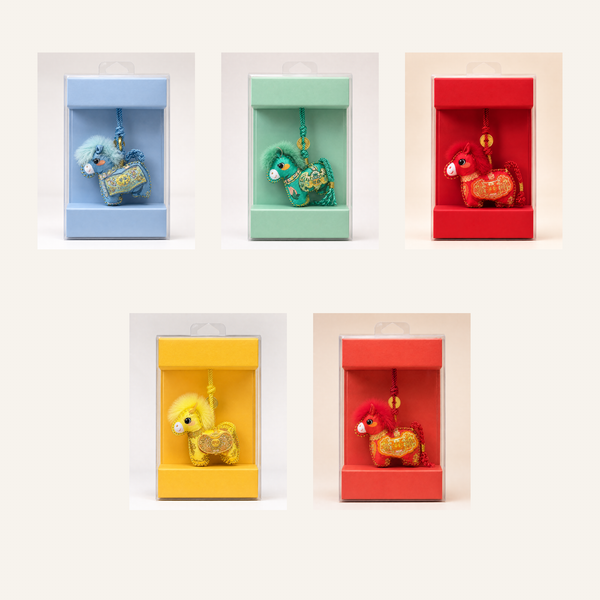 Five Blessings Horse Sachets | Choose Your Style