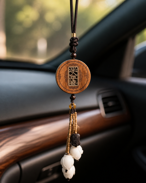 Gentle Path Travel Blessing Car Charm