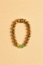 Green sandalwood bracelet