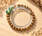 Laoshan Sandalwood Gourd Bracelet - product image 1