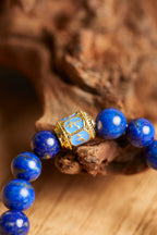 Lapis Lazuli Zodiac Bracelet | Twelve-Sign Symbol - product detail