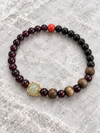 Mountain Hues Sandalwood Garnet Bracelet - product image 1