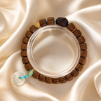 Brown Wood Bead Bracelet - Style LT0005