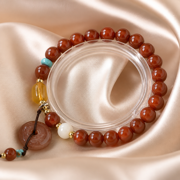 Steady Path Beaded Blessing Bracelet