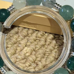 Green & Gray Crystal Beaded Bracelet — product detail
