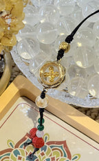 Rotating Vajra YGJ0079 cultural ornament - real product photo