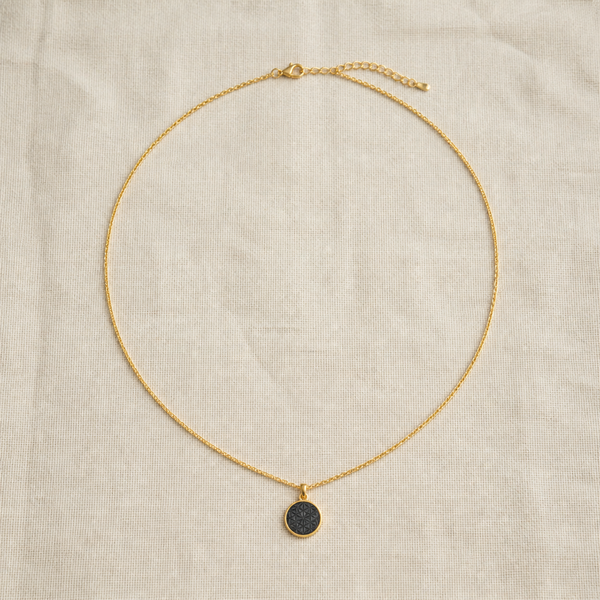 Titanium Steel Pendant Necklace | Quiet Minimal Gift