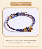 English Eight Zodiac Guardian Red Cord Bracelet style 1