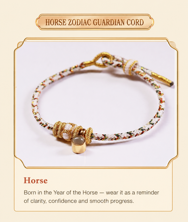 Eight Zodiac Guardian Red Cord Bracelet | Choose Your Guardian