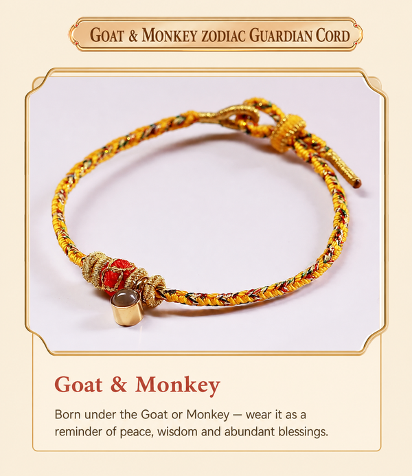 Eight Zodiac Guardian Red Cord Bracelet | Choose Your Guardian